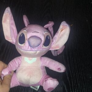 Disney Pink Stitch Stuffed Animal